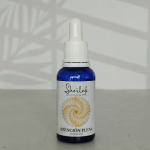 Frasco del producto de la esencia del dharma atención plena