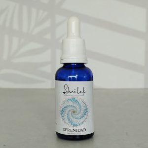 Frasco del producto de la esencia del dharma serenidad