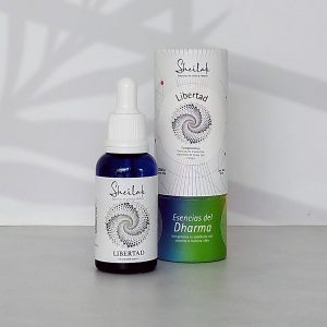 Frasco del producto de la esencia del dharma libertad