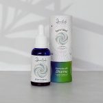 Frasco del producto de la esencia del dharma serenidad